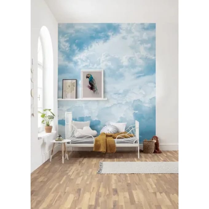 Fotobehang Himmelszelt - Blauw - 2,50m X 184cm
