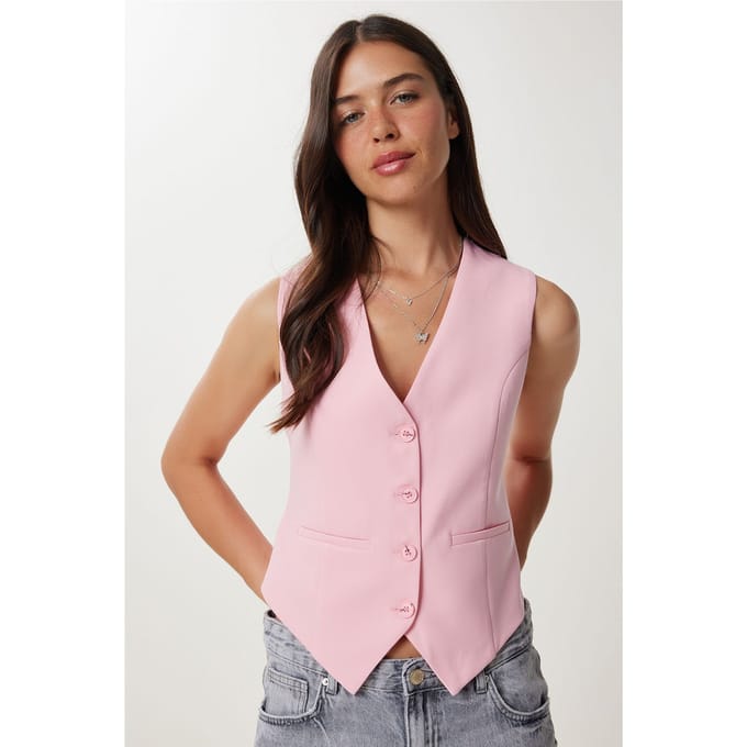 Crop Knop Vest