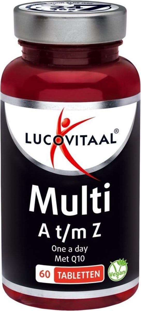 Lucovitaal Multi+ Vitaminen A-Z 60 tabletten