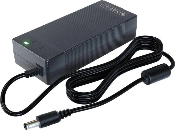 GO SOLID! Oplader 54.6V 2A geschikt voor Bezior XF001 Retro Elektrische Fiets