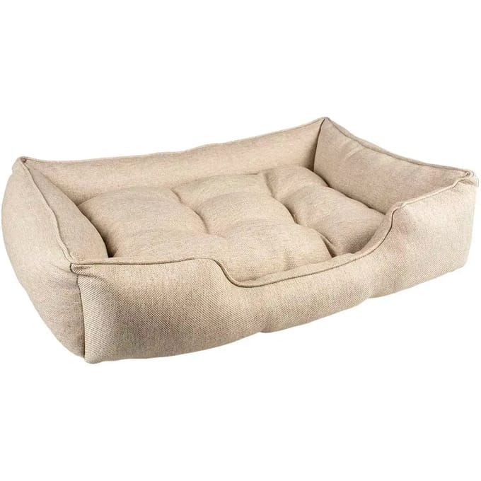 Duvo+ Duratex Hondenbed Beige S-60x45x16cm