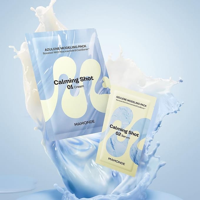 [Mamonde] Calming Shot Azulene Modeling Pack 66g gray