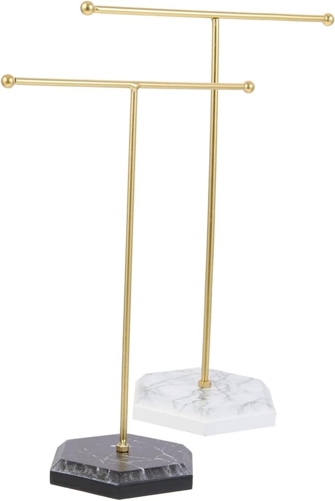 Sieraden Display - Organizer Rack - Sieraden Presenteren - T-vorm Ontwerp - 25.5 cm Hoog - Niet Gespecificeerd