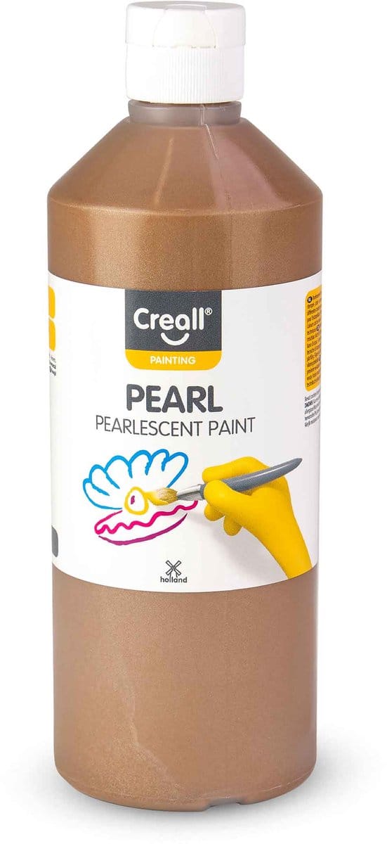 Parelmoerverf pearl Creall bruin (12) - flacon à 500ml