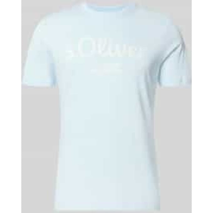 regular fit T-shirt van puur katoen