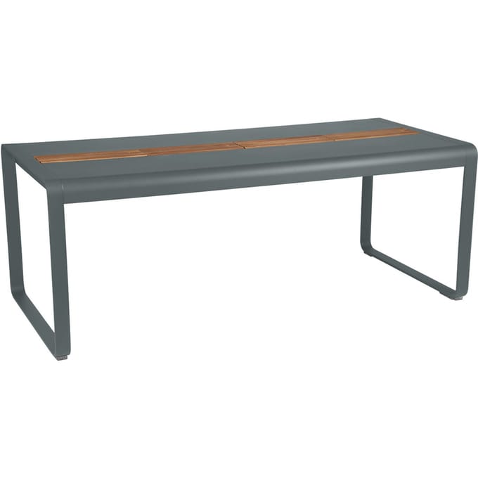 Fermob BELLEVIE tafel met opbergruimte - 26 stormgrijs