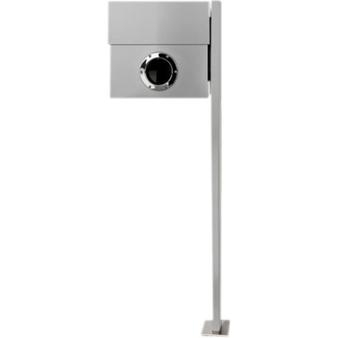 Radius - Letterman staande brievenbus XXL - zilver