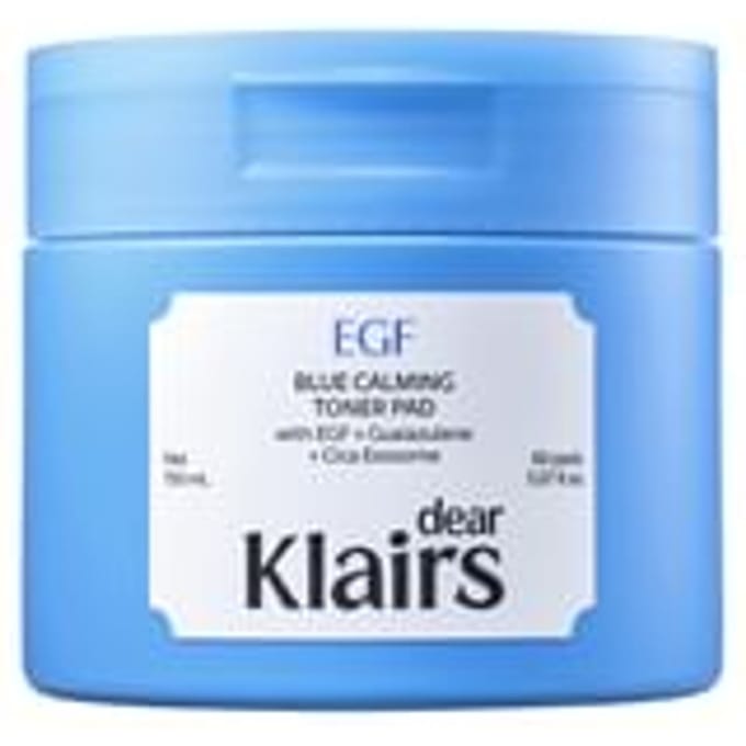 Dear, Klairs - EGF Blue Calming Toner Pad 60 pads