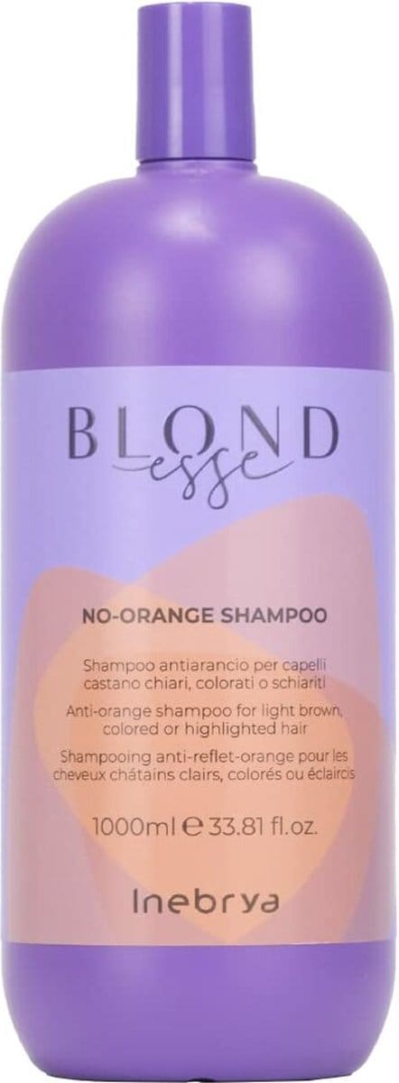 Shampoo for Blonde or Graying Hair Inebrya BLONDesse 1 L