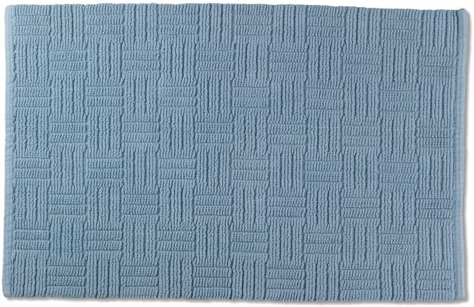 Badmat, Groot, IJs Blauw - Kela | Leana