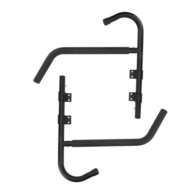 Kajak Opbergrek Opvouwbaar Draaibaar 90 Graden Surfplank Wandmontage Hanger voor Garage Schuur black