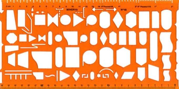 Minerva tekensjabloon ICT symbolen 45
