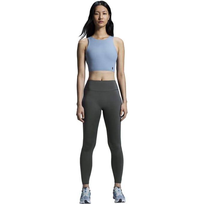 On Core 2-in-1 Crop 1 W Chambray Maat: XXL | Sport BH's Outlet | Dames | Blauw