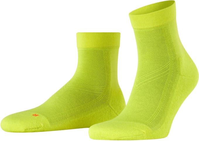 FALKE Cool Kick eenkleurig functioneel materiaal sokken unisex geel - maat 44-45