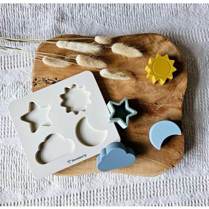 Kinderpuzzel - kinderspeelgoed - puzzel - siliconen - veilig puzzelen