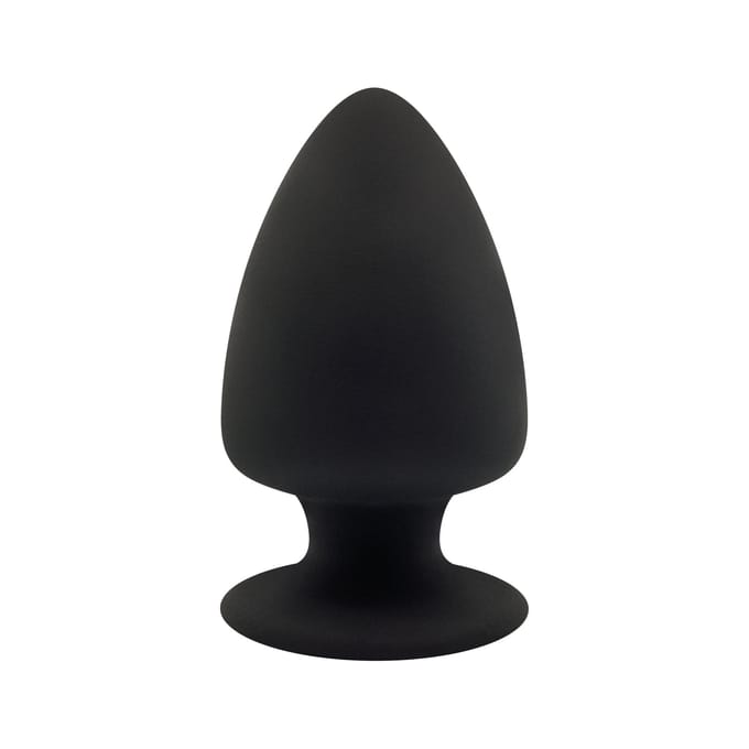 SILEXD - Buttplug - Model 1 - Lengte 11 cm - Diameter 62 mm - Zwart