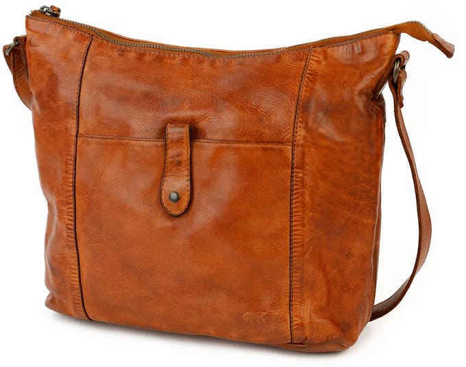 Bear Design Sophia Crossbodytas Medium Dames - Leer - Cognac