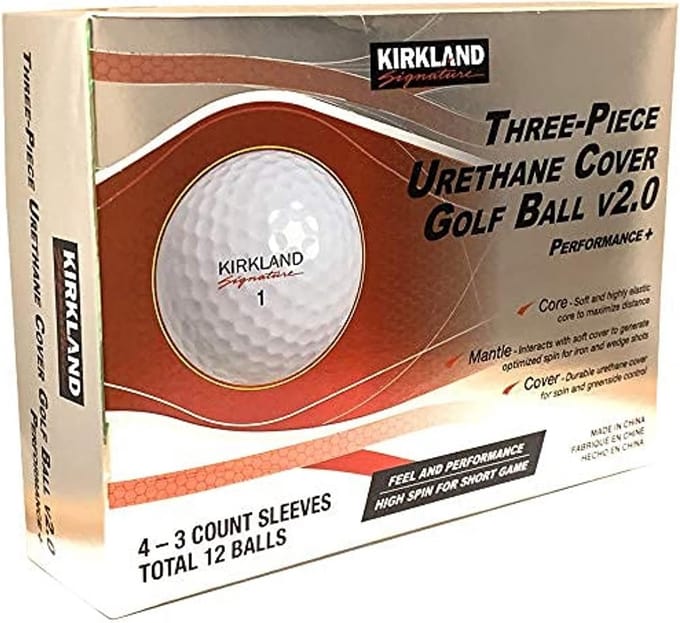 Drie Stuks Urethane Golfballen