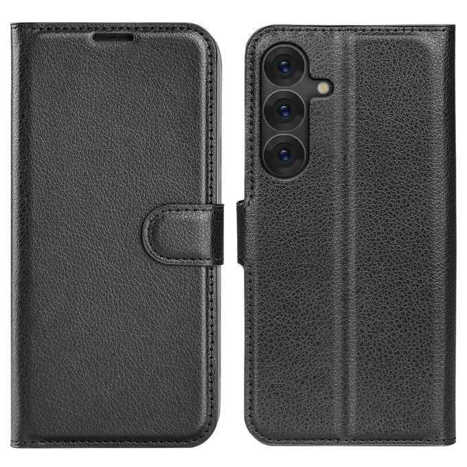 Mocaa Samsung Galaxy S25 Plus Slim-Fit Book Case Zwart