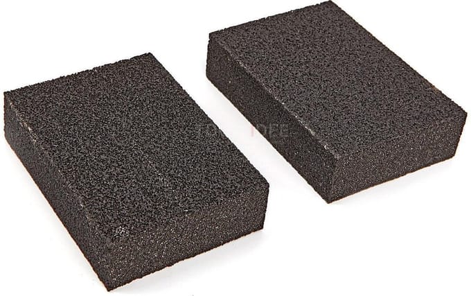 HBM Schuimrubber Schuurblok Korrel 80