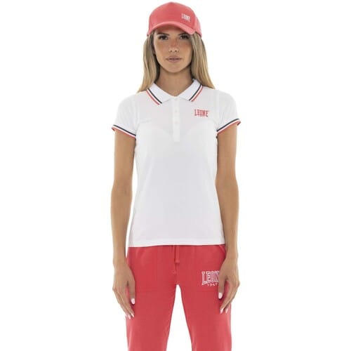 Polo Shirt Korte Mouw Leone 1947 Woman New Basic