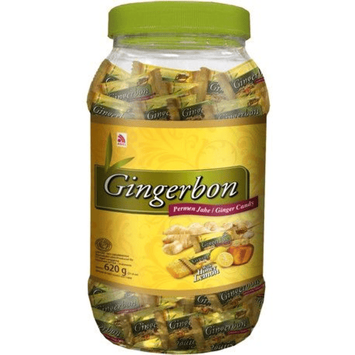 Gingerbon Gember-honing & citroenbonbons 620 g