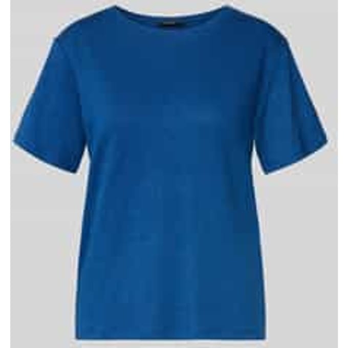 regular fit T-shirt van linnenmix model 'PELOTA'