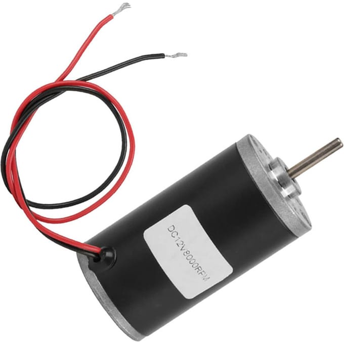Moteur CC à Aimant Permanent à Balais Carbone 31ZY CW CCW (12V 8000 tr/min)