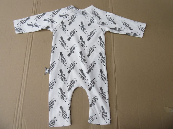 Zero 2 zero - Combi - Creme met grijs - Zebra's - 80 12- 18 maanden