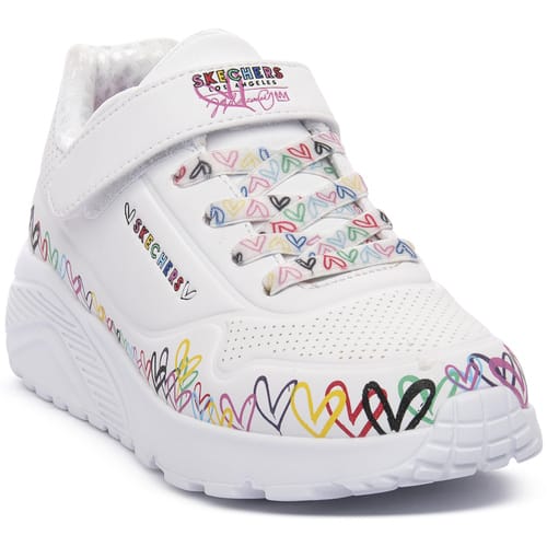 Skechers Street UNO LITE HEART CRAZE sneakers meisjes 314091L WMLT