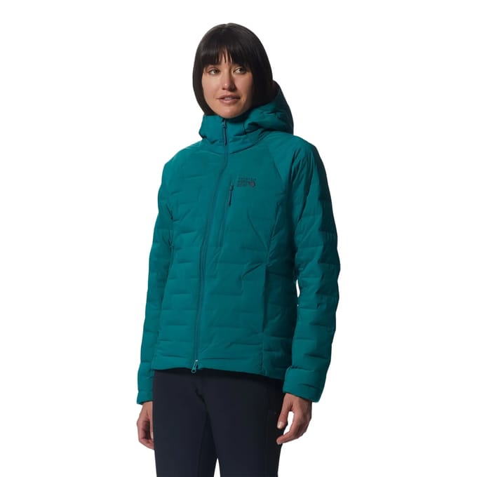 Damesjack met capuchon Mountain Hardwear Stretchdown