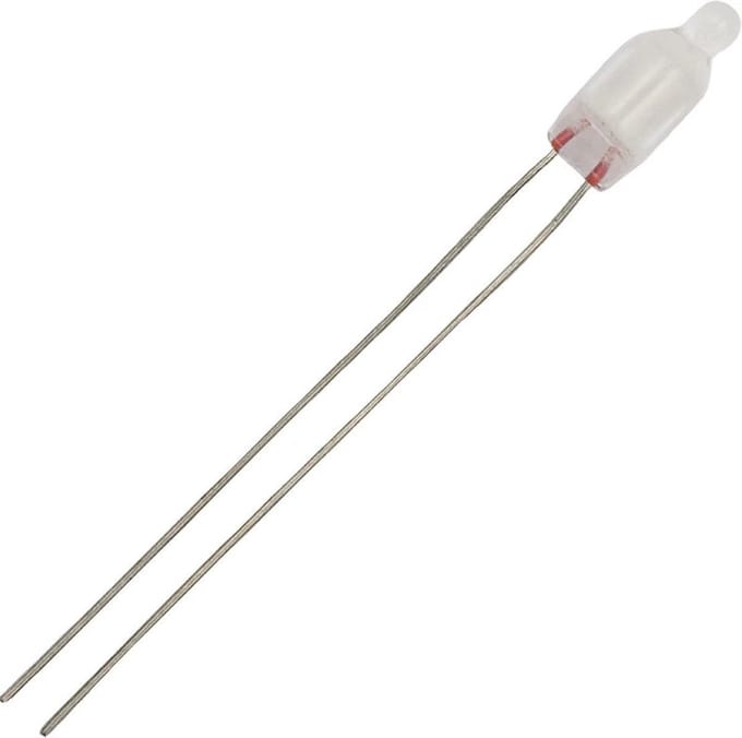 Schiefer Draaduiteinde Neonlamp | 65V/95V 4x10mm