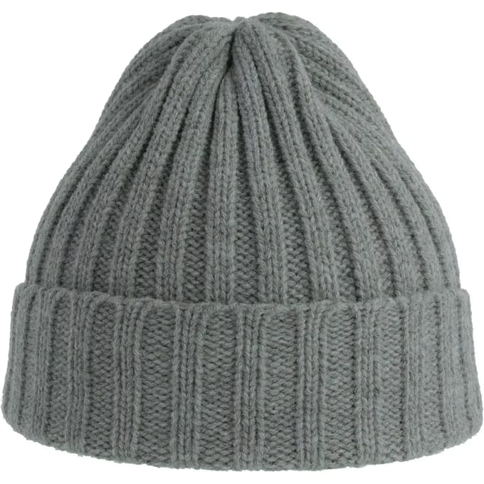 Atlantis Headwear - Shore Beanie - Light Grey Melange - One Size