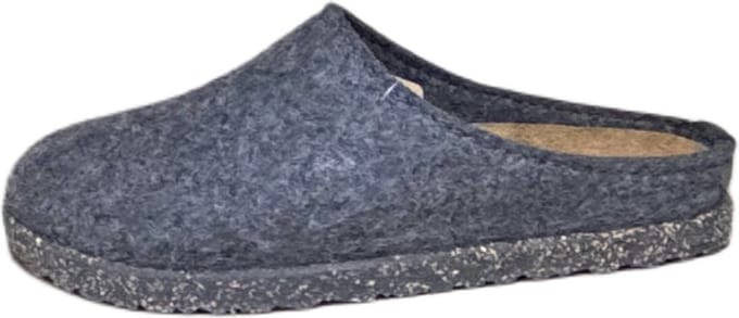 Haflinger Clog Manhattan grijs (Maat - 40, Kleur - Grijs)