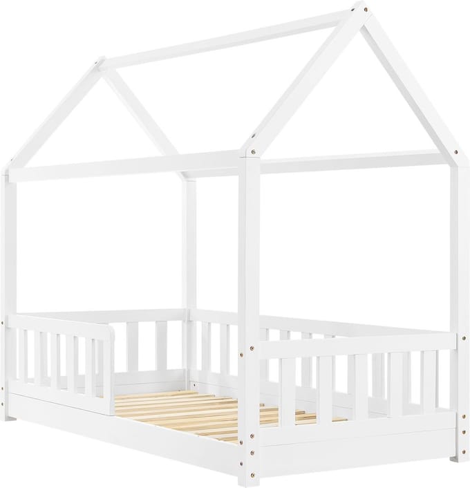 Kinderbed Marli - 80 x 160 cm - Wit