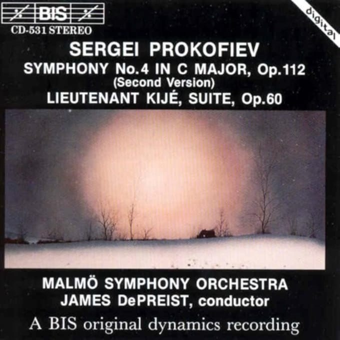 Malmö Symphony Orchestra, James DePreist - Prokofiev: Symphony No.4 | Lieutenant Kijé Suite (CD)