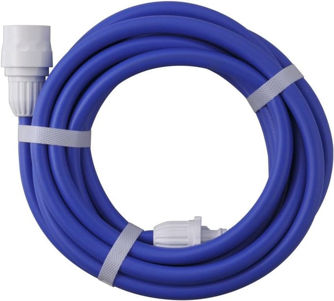 Verlengslang met Aansluitstukken - Tuinslang 5m Blauw/Wit