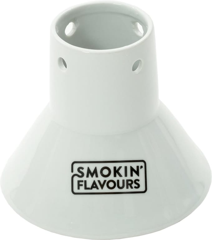 Smokin' Flavours Beer Can Chicken Sitter keramisch