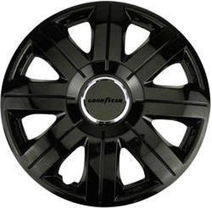 Goodyear Flexo Wieldoppen R14 Zwart 4 Stuks
