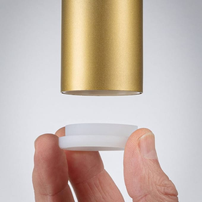 Hanglamp Ravi IP44 E27 max. 60W Zwart mat, Goud dimbaar