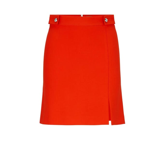 Boss Dames/Dames Vestena Reguliere Rok (Helder oranje)