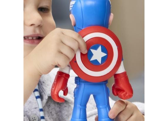 Hasbro Spidey and his amazing friends Supersized Captain America SR Actiefiguren en superhelden