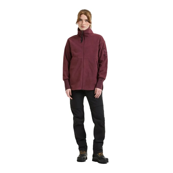 Damesfleece met rits Didriksons Ronja