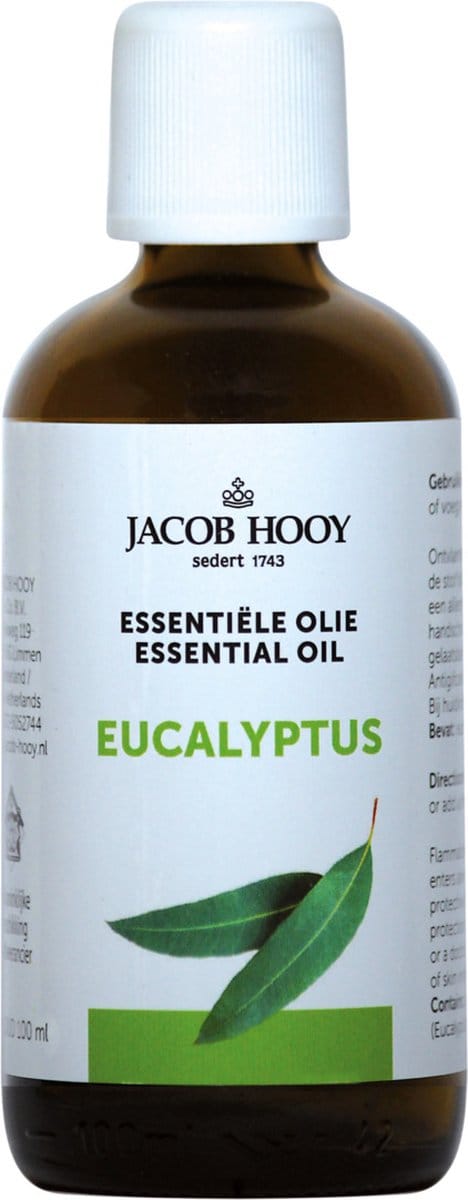 Jacob Hooy Eucalyptus - 100 ml - Etherische Olie