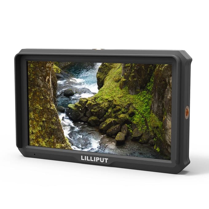 LILLIPUT A5 5 Inch IPS Camera-Top Broadcast Monitor voor 4K Full HD Camcorder & DSLR met 1920x1080
