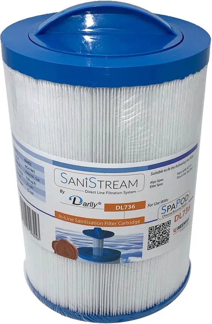 Darlly Sanistream Spa Filter DL736