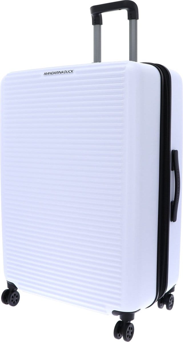 MANDARINA DUCK Tank Case Trolley Expandable Optical White Wit 73cm