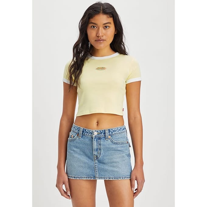 Levi's Graphic T-shirt Yellow Größe: M | Hemden Outlet | Damen | Gelb