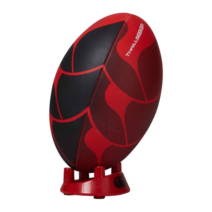Canterbury Thrillseeker Rugbybal (Rood/zwart)