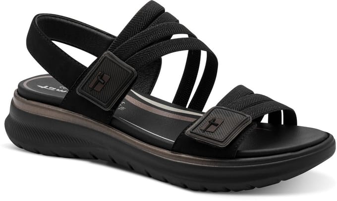 Tamaris Comfort Essentials Dames Sandalen - ZWART
